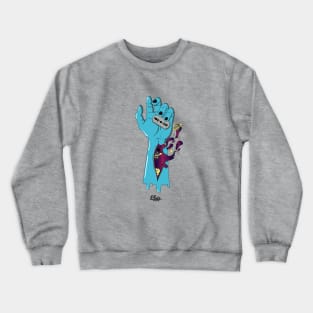 Alien Hand bleed Crewneck Sweatshirt